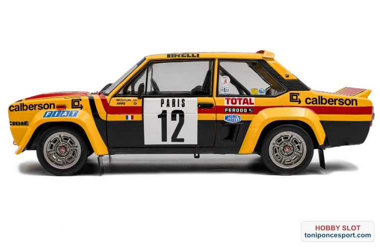 Fiat 131 Mirafiori Abarth Nº12 M.Mouton/Arri Rally de Montecarlo 1980