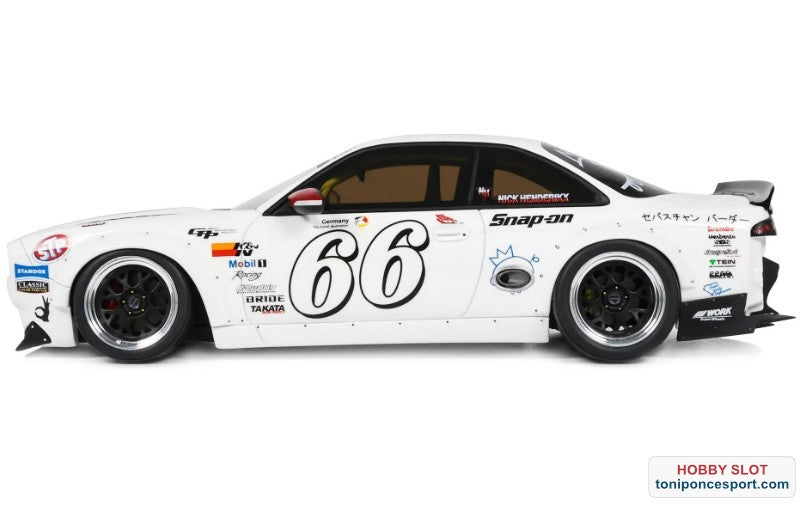 NISSAN SILVIA S14 BOSS ROCKET BUNNY WHITE 2024