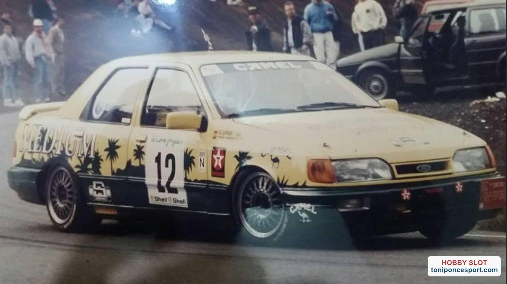 Ford Sierra Cosworth Rallye El Corte Ingles 1992 Toñi Ponce - S. Garcia.