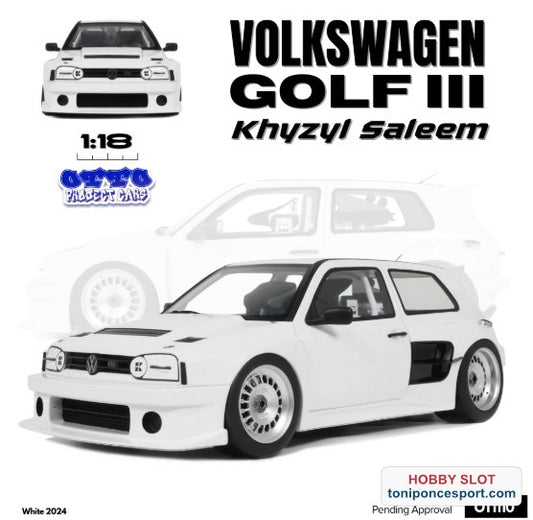 VOLKSWAGEN GOLF III KHYZYL SALEEM WHITE 2024