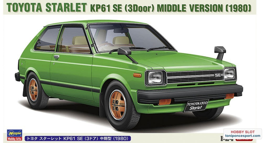 Toyota Starlet KP61 SE (3 Door) Middle Version (1980)
