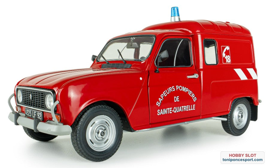 RENAULT 4LF4 POMPIER RED 1976
