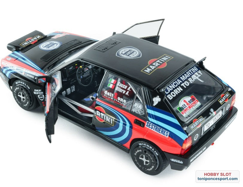Lancia Delta HF Integrale HOMENAJE A BIASON Rallye Montecarlo 1990 A.SACCO