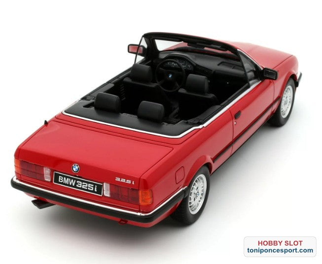 BMW 325i Convertible Rojo Brillante 308 1986