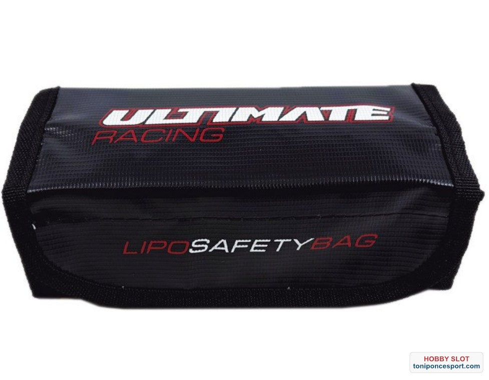 BOLSA DE SEGURIDAD BATERIAS LIPO ULTIMATE 185x75x60 mm.