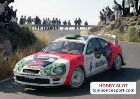 Toyota Celica GT Four Rally El Corte Ingles 1998 Ponce - León
