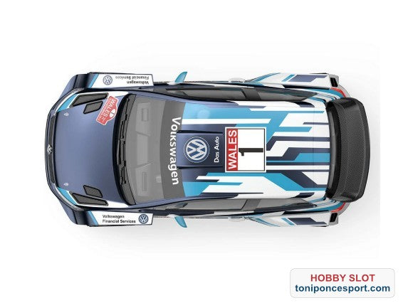 VW Polo WRC 1/7 Brushless 4s.