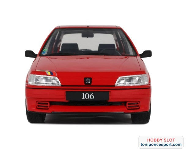 Peugeot 106 Fase 1 Rojo Rally P0KB 1993