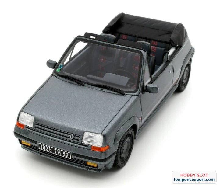 RENAULT 5 GT TURBO CABRIOLET GRIS TUNGSTENE 1995