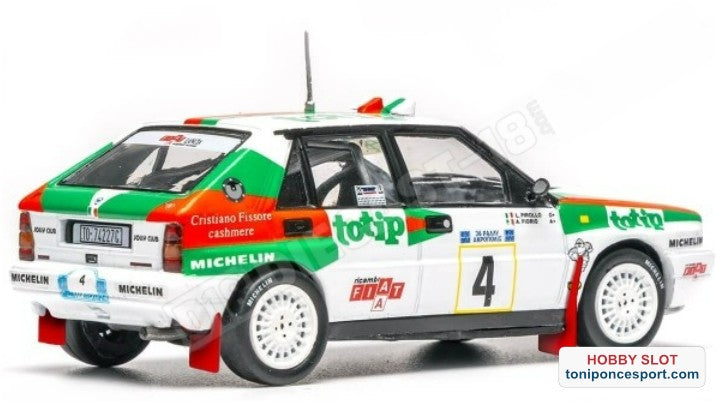 Lancia Delta Integrale 16V Nº4 A.Fiorio/L.Pirollo Rally Acropolis 1989
