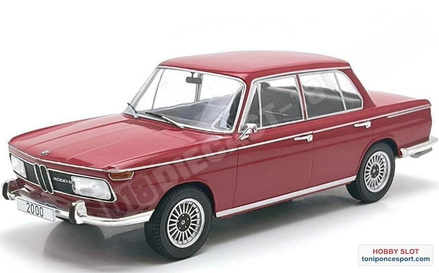 BMW 2000 Tipo 121 Rojo Oscuro 1966