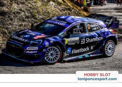 Ford Puma Rally1 Rallye Monte Carlo 2026 Nº13 G. Munster / L. Louka.