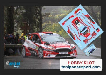 Ford Fiesta R5 Luis Monzón - Jose C. Déniz Rally Islas Canarias 2018 1/24