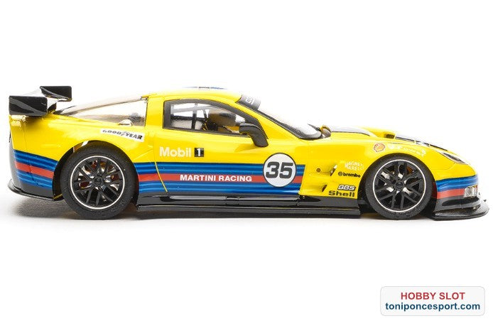 CORVETTE C6.R MARTINI LIVERY YELLOW 35 "REPARTO CORSE"