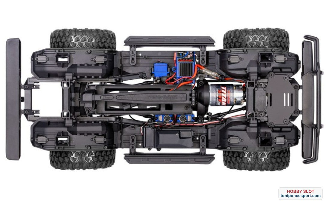 Nissan Pathfinder TRX-4 Crawler Clipless Red.