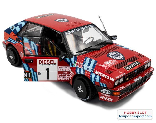 Lancia Delta HF Integrale Rally San Remo 1989 #1 M.Biasion / T.Siviero