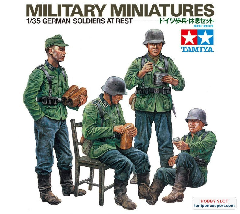 Figuras Soldados alemanes en descanso 1/35