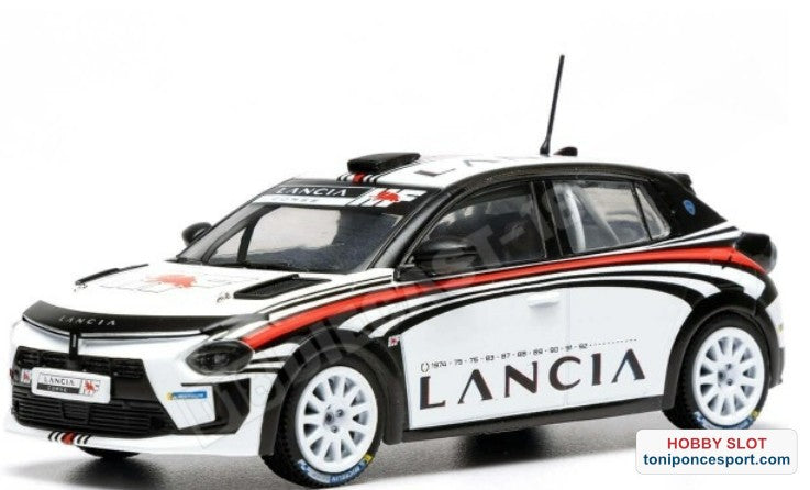 Lancia Ypsilon Rally4 Hybrid HF M.Biasion Test Car 2024