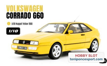 VOLKSWAGEN CORRADO G60 YELLOW NUGGET 1988