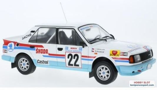 Skoda 130 LR Nº22 Kvaizar/Janecek Rally Acropolis 1986