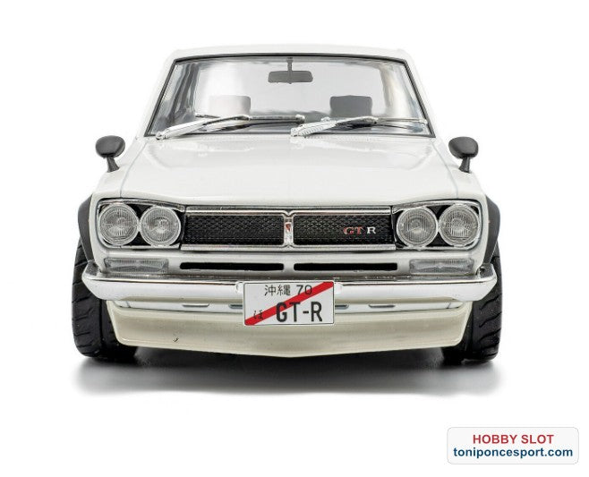 Nissan Skyline (C10) Hakosuka SOLIDO WORKS Blanco Perla 1970