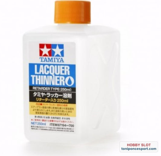 Lacquer Thinner Retarder Type. Laca Diluyente Retardador 250ml.