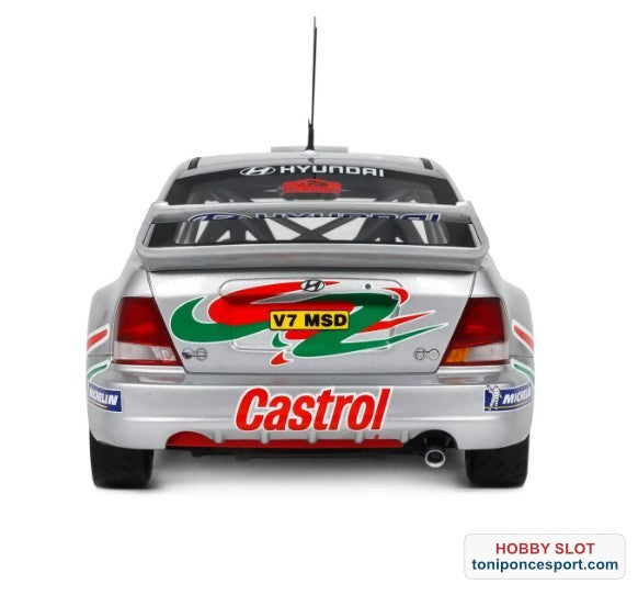 HYUNDAI ACCENT WRC GREY #10 RALLY MONTE CARLO 2001