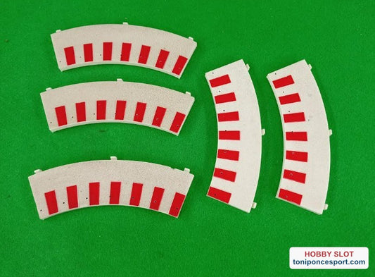 Bordes interior para curva estándar (x5) (Usado)