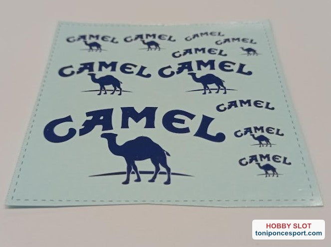 Calca logos Camel BMW E30 M3 Gr.A #1 Rally Príncipe de Asturias 1992 Ponce - Deniz.