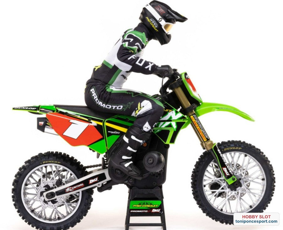Moto Promoto-MX Pro Circuit 2S RTR Brushless Motorcycle Green