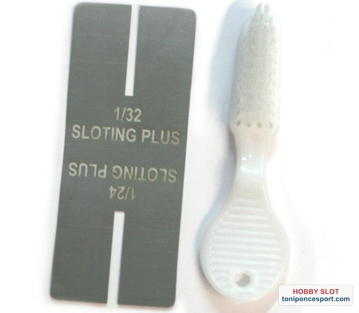 Bloqueador de guía para la limpieza de trencillas.