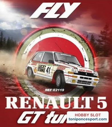 Renault 5 GT Turbo Rally El Corte Inglés 1.986 Raúl Santana / B. Alonso.
