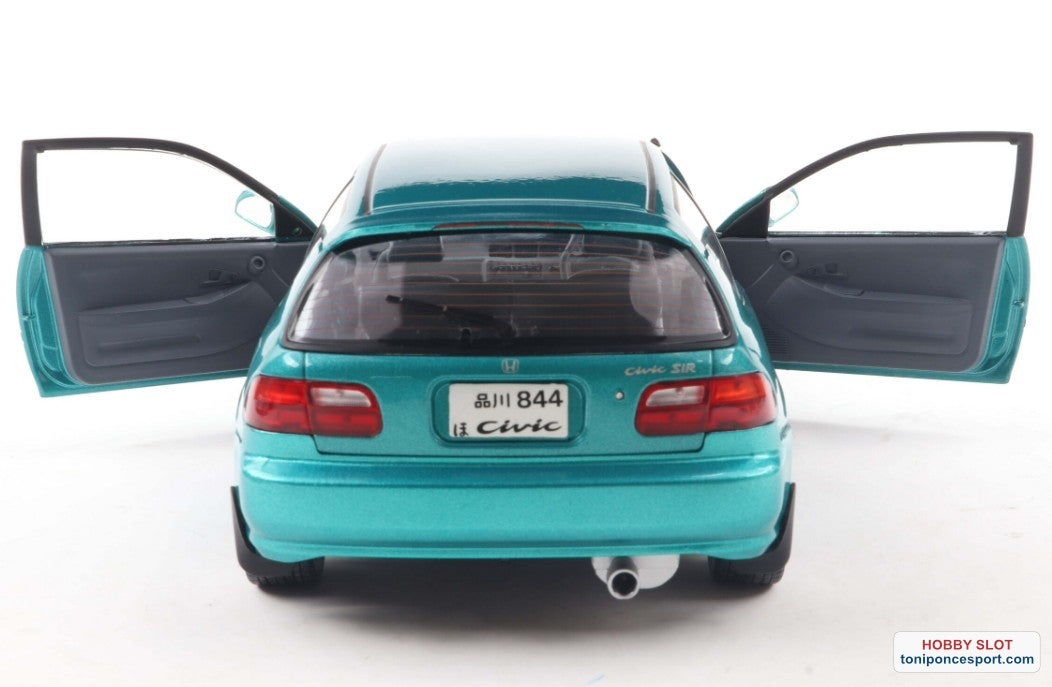 Honda Civic (EG6) 1991 Verde Metalizado.