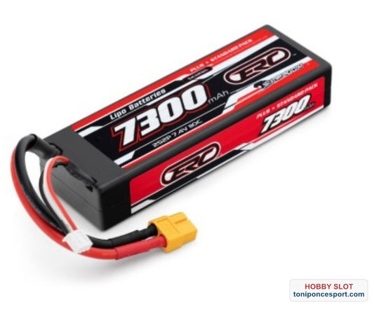 Bateria LIPO 2S 7,4V 7300mAh 110C Hard XT60-Connector.
