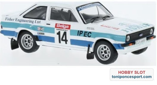 Ford Escort MK II RS 1800 Nº14 Fisher/Frazer Rally Haspegouw 1980