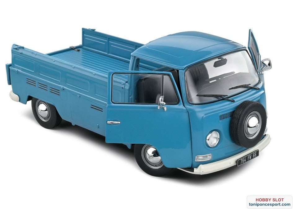 Volkswagen T2 Pick Up 1968 Blue Petrol