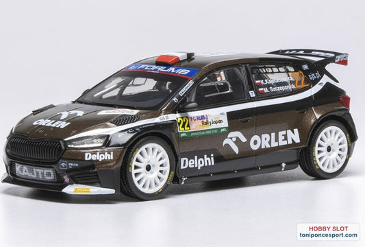 SKODA FABIA RS RALLY2 2024 #22 K.Kajetanowicz M.Szczepaniak 2 Rally Japan