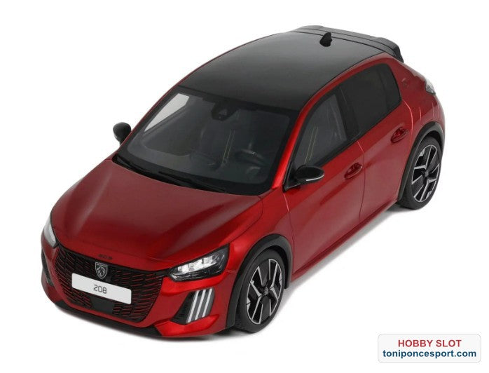 PEUGEOT 208 GT HYBRID RED ELIXIR 2024