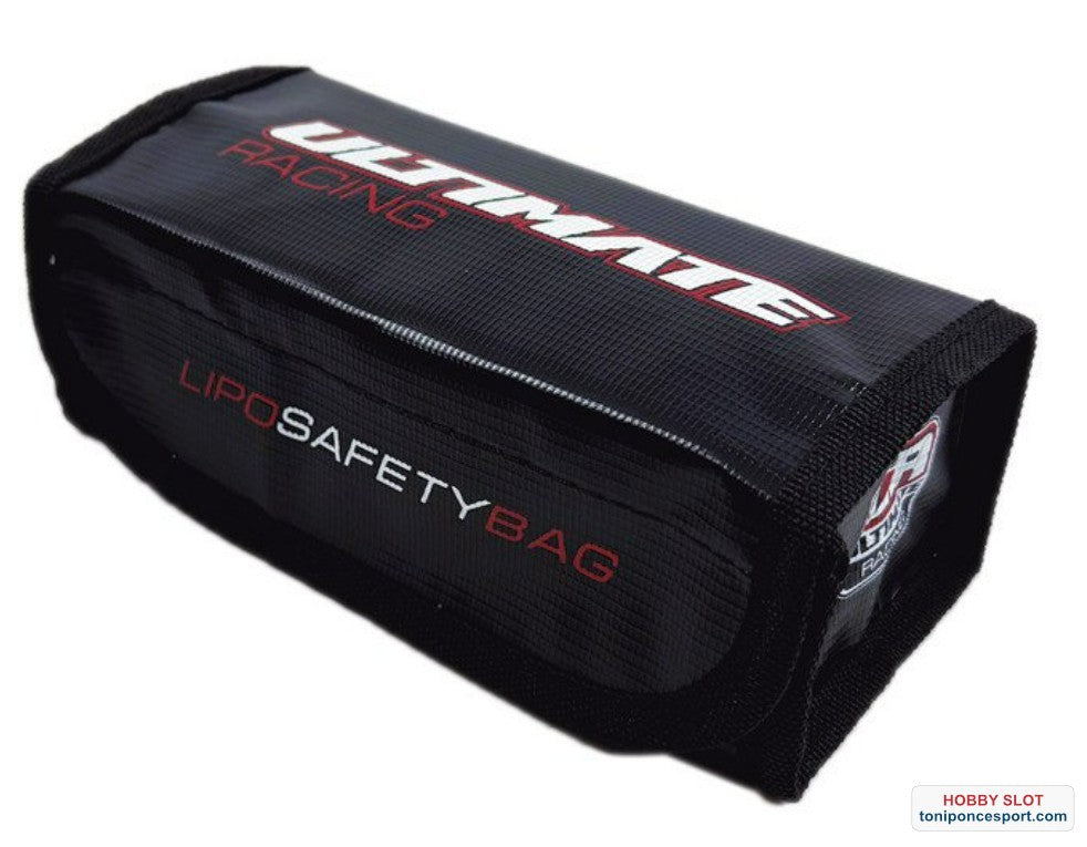 BOLSA DE SEGURIDAD BATERIAS LIPO ULTIMATE 185x75x60 mm.