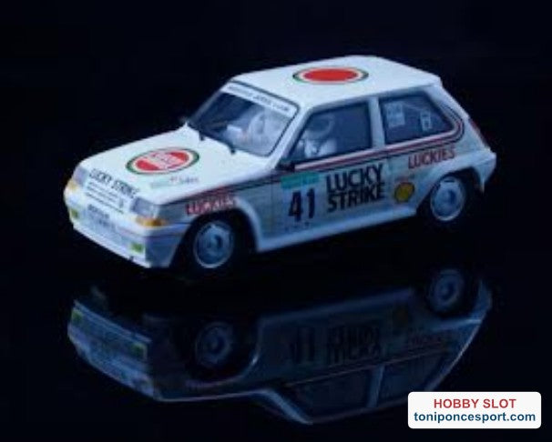 Renault 5 GT Turbo Rally El Corte Inglés 1.986 Raúl Santana / B. Alonso.