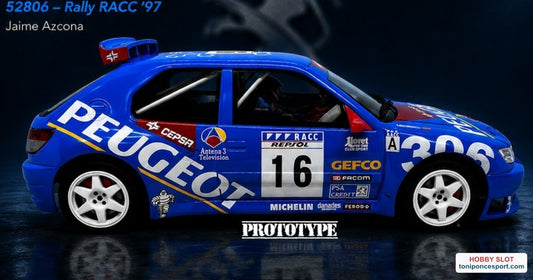 Peugeot 306 Maxi Kit Car Rally RAC 1997 - Azcona.