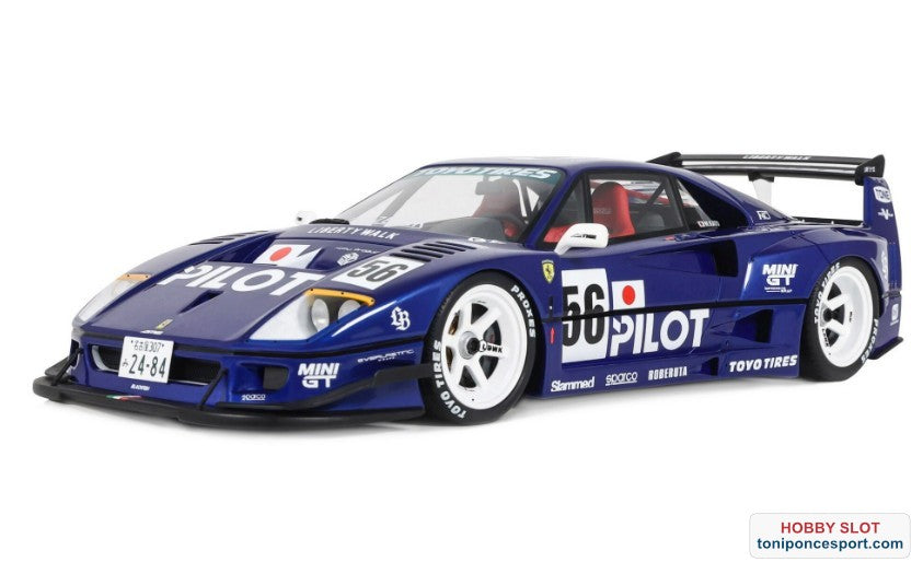 LB-WORKS F40 METALLIC BLUE 2024