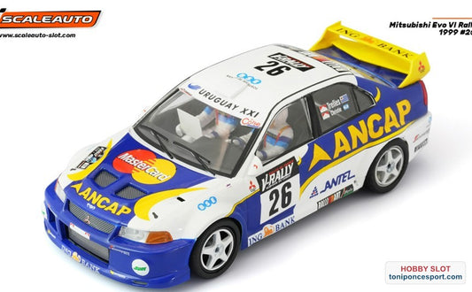 Mitsubishi Evo VI Ancap Rally Tour de Corse 1999 #26 Trelles / Christie. R-Version AW