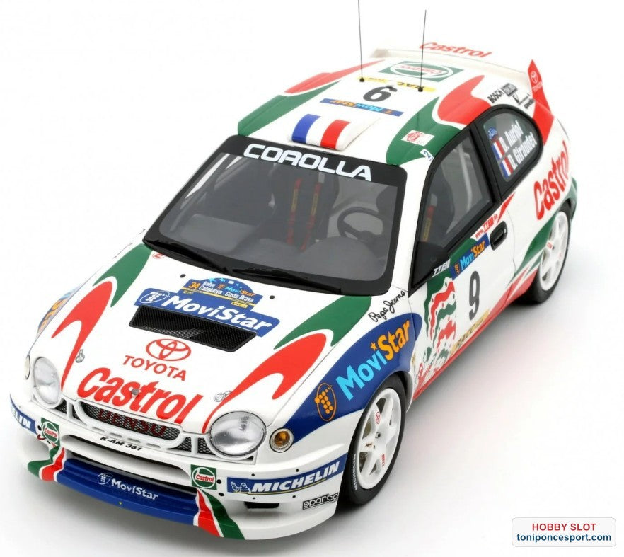 Toyota Corolla WRC #9 D. Auriol Rally Catalunya 1998