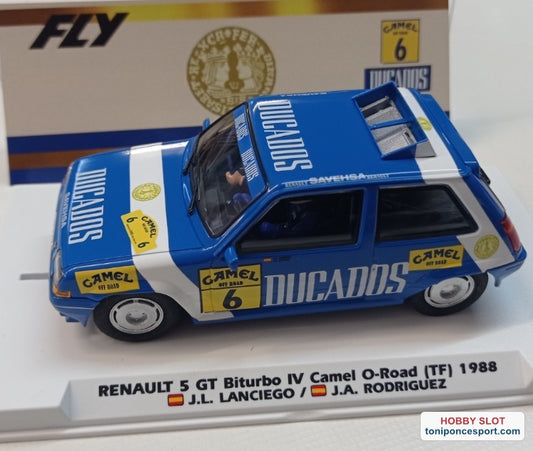 Renault 5 GT Biturbo IV Rally Camel Off-Road (TF) 1988 J. A . Rodriguez /J. L. Lanciego.