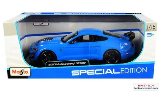 MUSTANG SHELBY GT500 AZUL 2020
