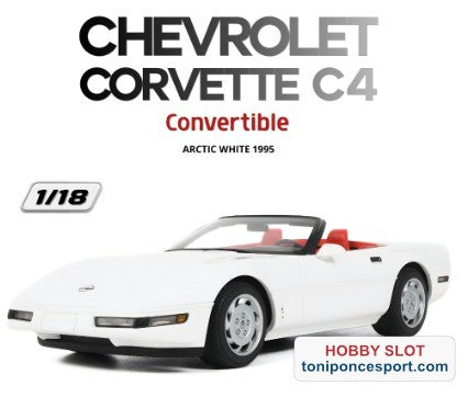 CHEVROLET CORVETTE C4 CONVERTIBLE ARCTIC WHITE 1995