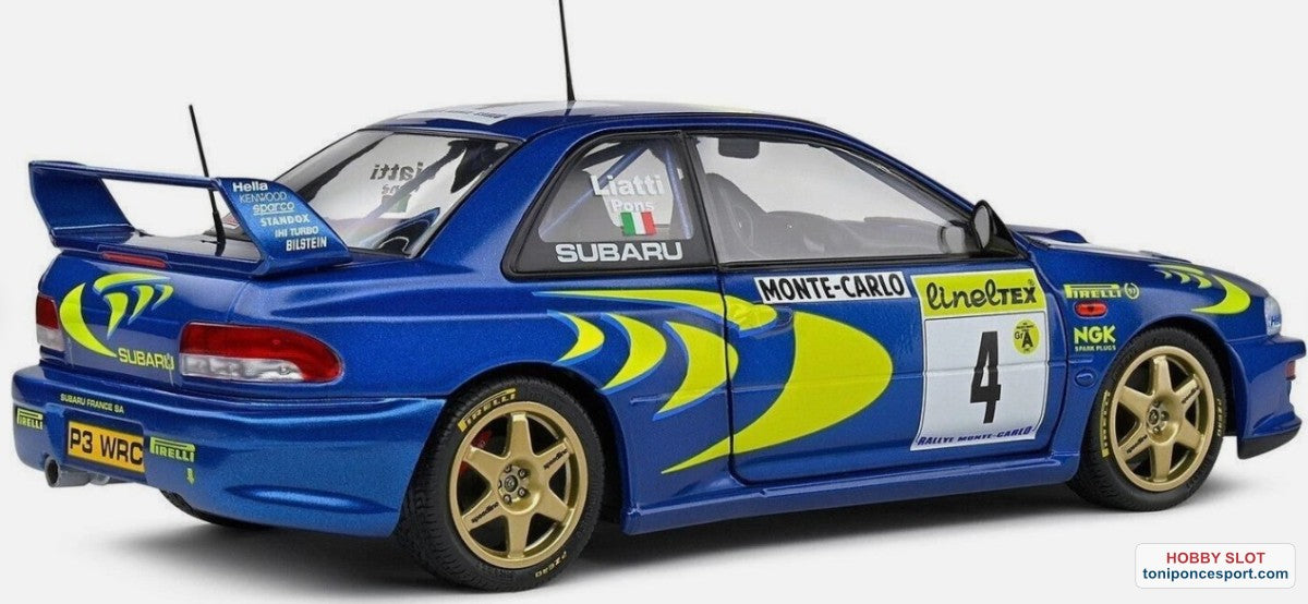 Subaru Impreza 22B Blue # P. Liatti Rally Montecarlo 1997
