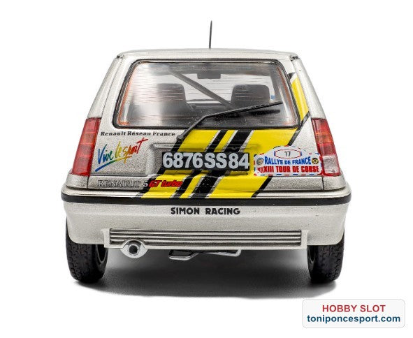 Renault 5 GT Turbo MK2 Nº17 A.Oreille Rally de Córcega Tour de Corse 1989