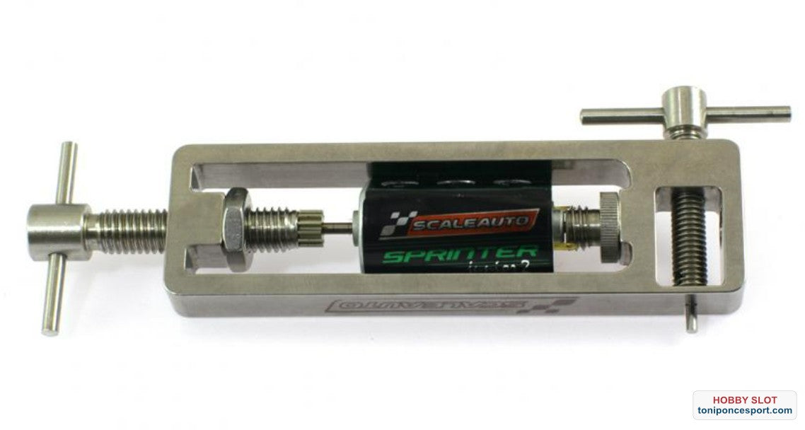 Prensa + Extractor universal para piñones en Acero Inox.